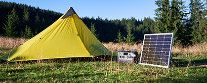 La recherche de l’autonomie énergétique en bivouac